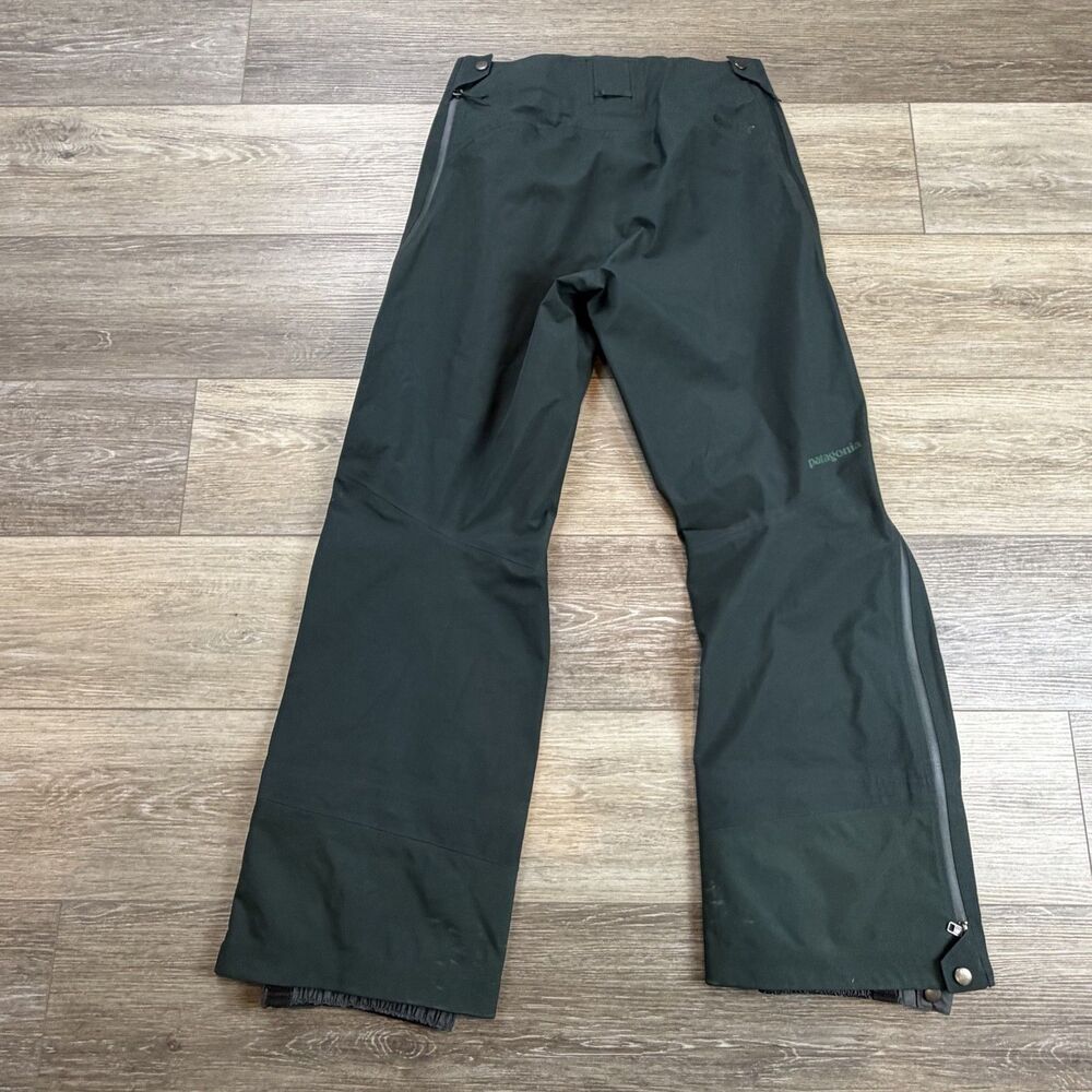 Patagonia Snow Pants Mens Small Green GTX Waterproof Ski Outdoor STY83215FA16 - Picture 2 of 13